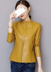 Autumn Modern Leather Jacket