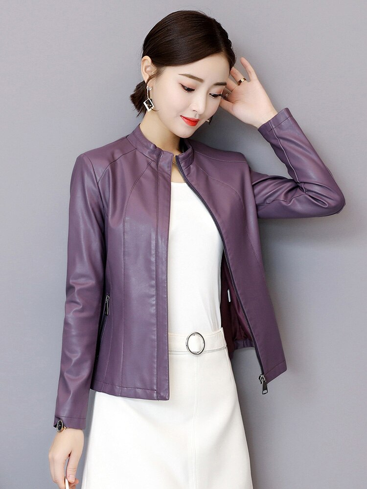 Autumn Modern Leather Jacket